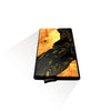 Black & Gold - Wood & Resin Smart Wallet (Pop-Up Card Holder)