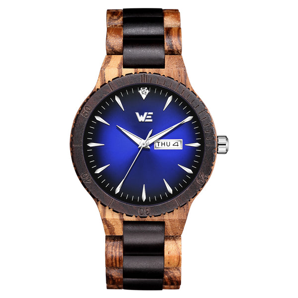 Waves Wood & Stainless Steel Women’s Watch Buy Zebrawood Women main image 4