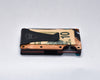 Wood and Resin Smart Wallet (Coffee + Blue + Black + White)