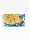 Wood and Resin Smart Wallet (Copper + Blue + White)