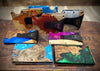 Wood and Resin Smart Wallet (Black)