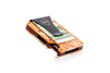 Wood and Resin Smart Wallet (Orange)