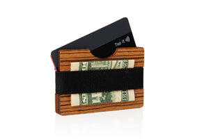 THE SRP Wooden Wallet Collection (Zebra Wood)