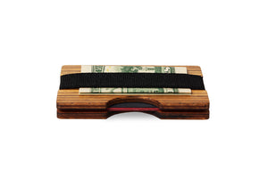 THE SRP Wooden Wallet Collection (Zebra Wood)