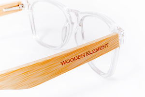 Crystalline (Clear /Bamboo) - Wooden Element
